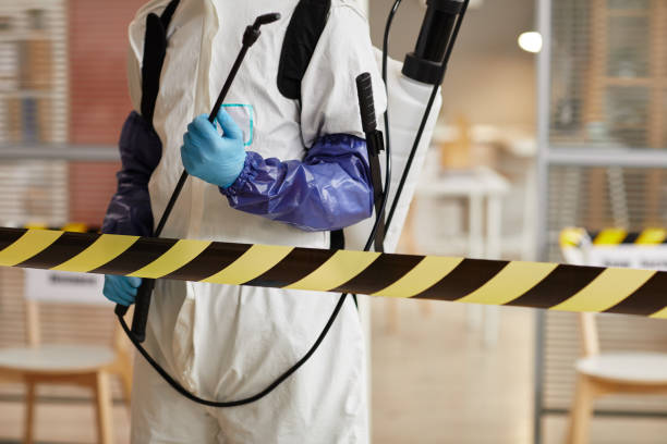 Professional Biohazard Cleanup technician working in Niwot, CO